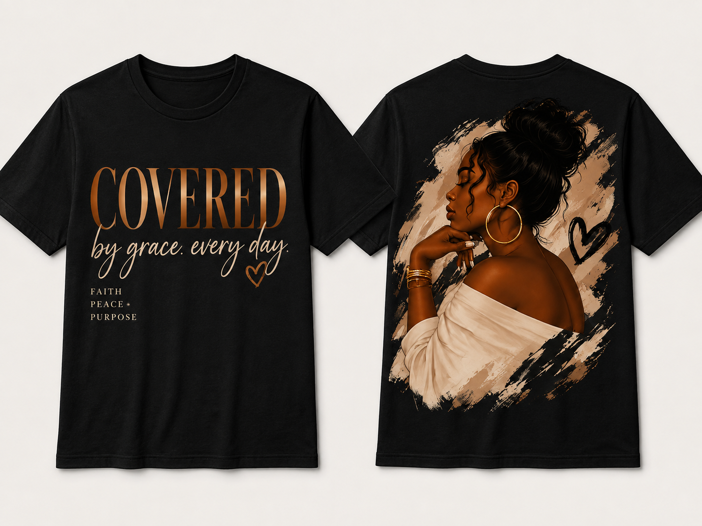Covered by Grace Graphic Tee