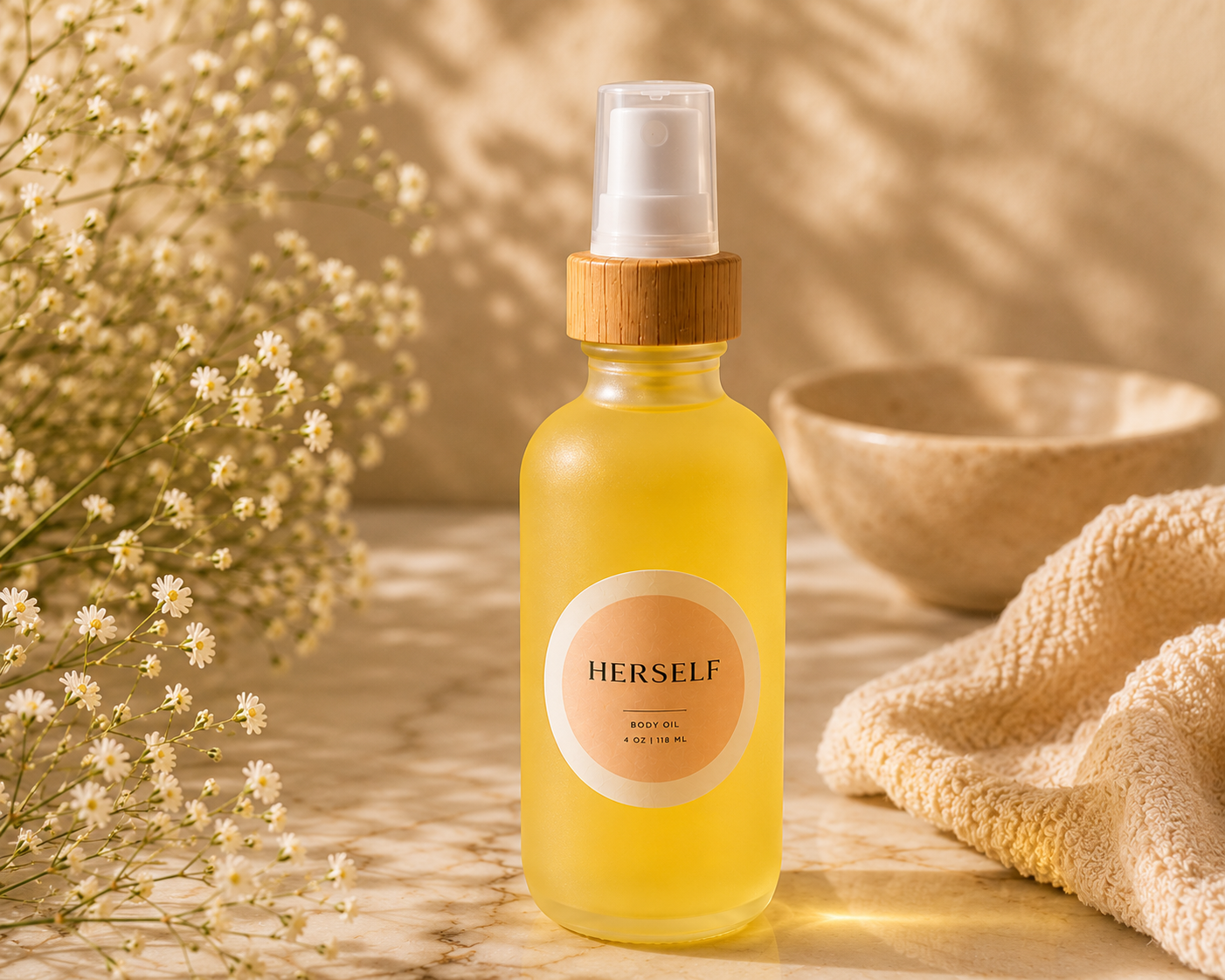 HERSELF Glow Body Oil