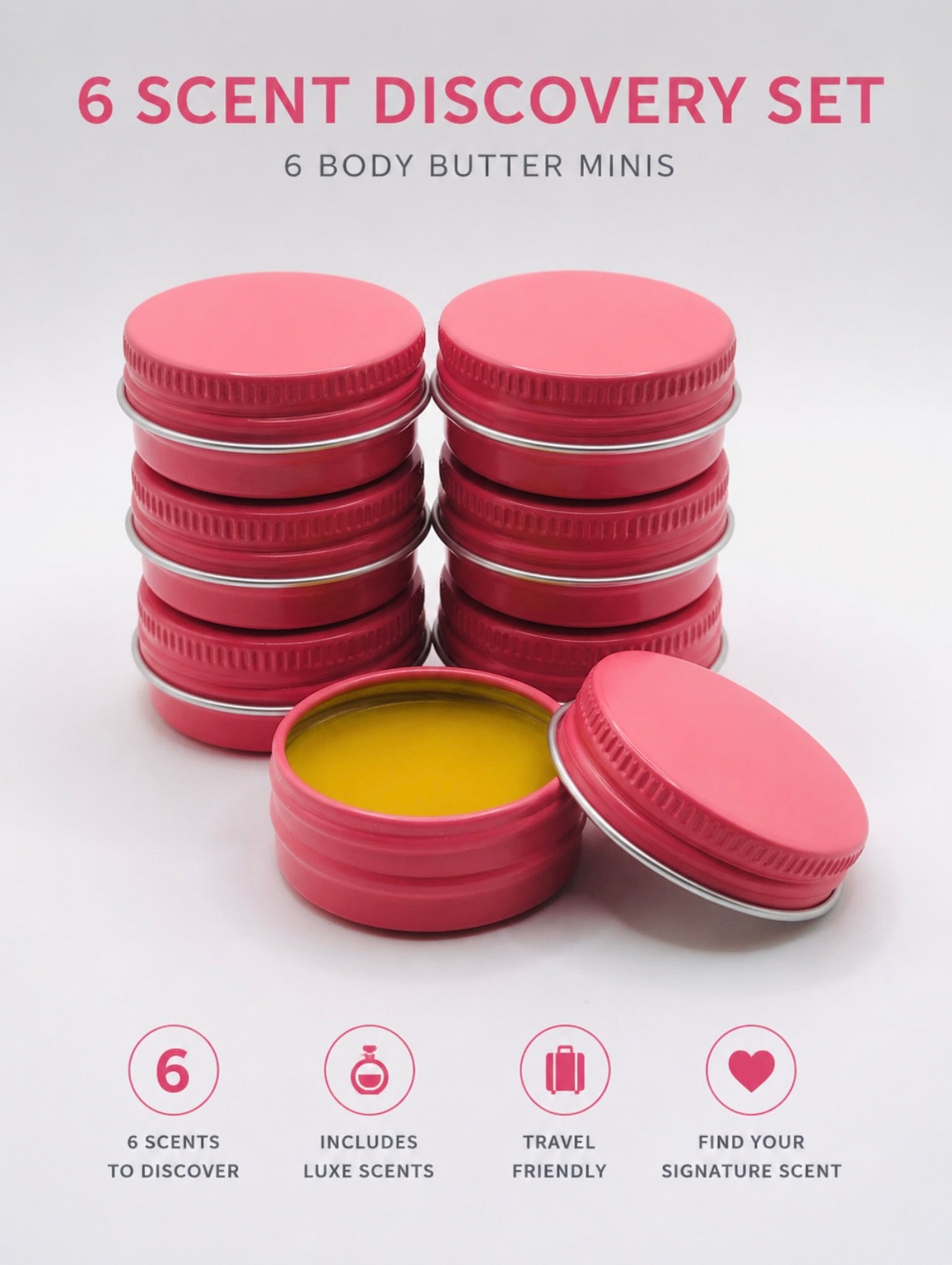HERSELF Shea Body Butter Discovery Sets